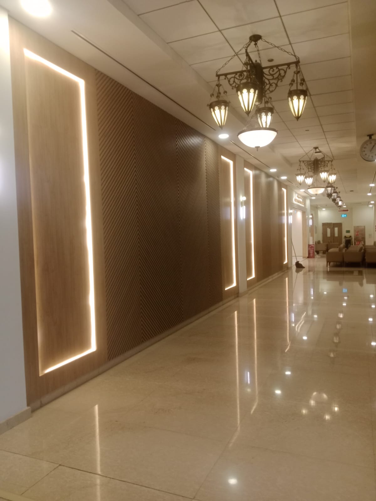 Burjeel Hospital Wood Cladding